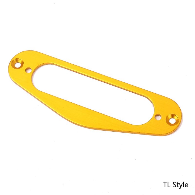 Metal Single Coil Neck Pickup Surround Mounting Ring for TL Tele Style Electric Guitar Y4UB
