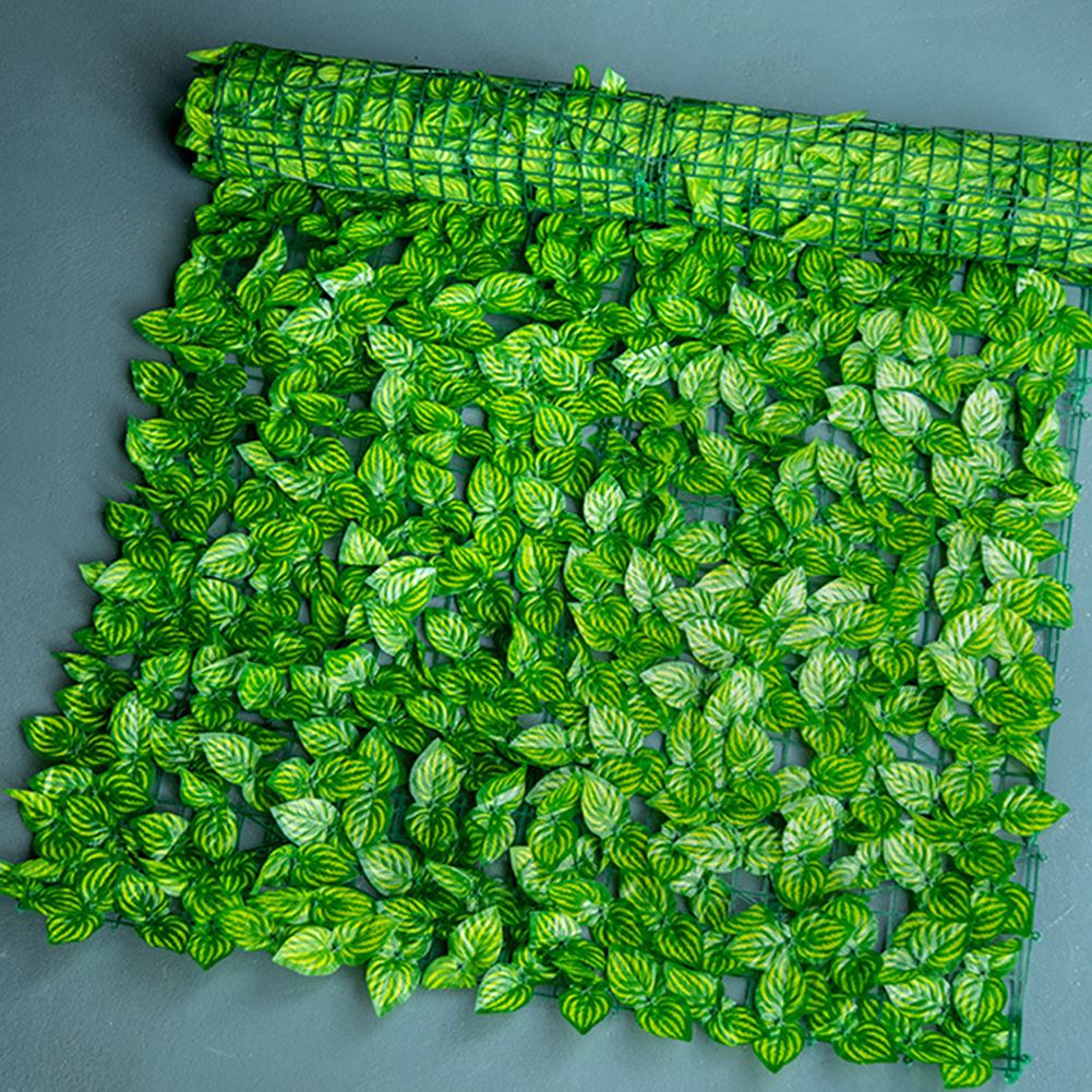 0.5*3/0.5*1M Artificial Leaf Privacy Fence Roll Wall Landscaping Fence Privacy Fence Screen Outdoor Garden Backyard Balcony Fenc