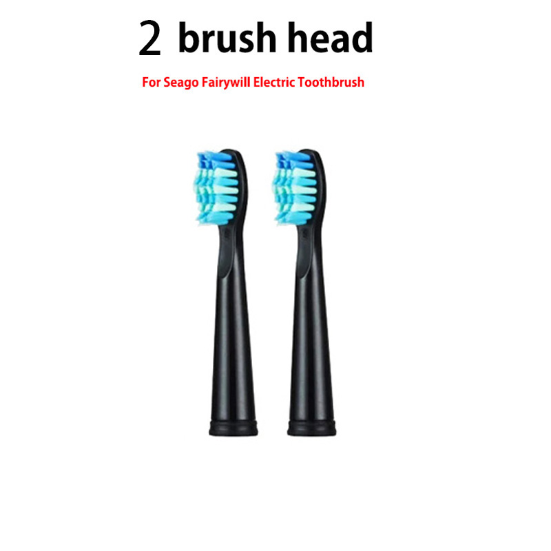 2/5/10 Stuks Elektrische Tandenborstel Vervanging Heads Compatibel Met SEAGO/Fairywill SG/FW 910/507/958/515/949/575/551: Black