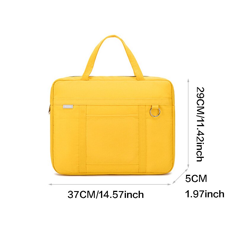 High Capacity Business Briefcase Simple Document Organize Storage Bag Water Proof A4 File Handbag Accessories Supplies