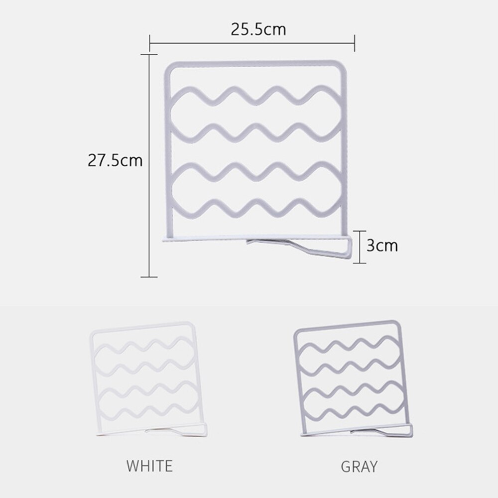 1pc Adjustable Closet Organizer Storage Shelf Wall Mounted DIY Kitchen Rack Space Saving Wardrobe Decorative Shelves