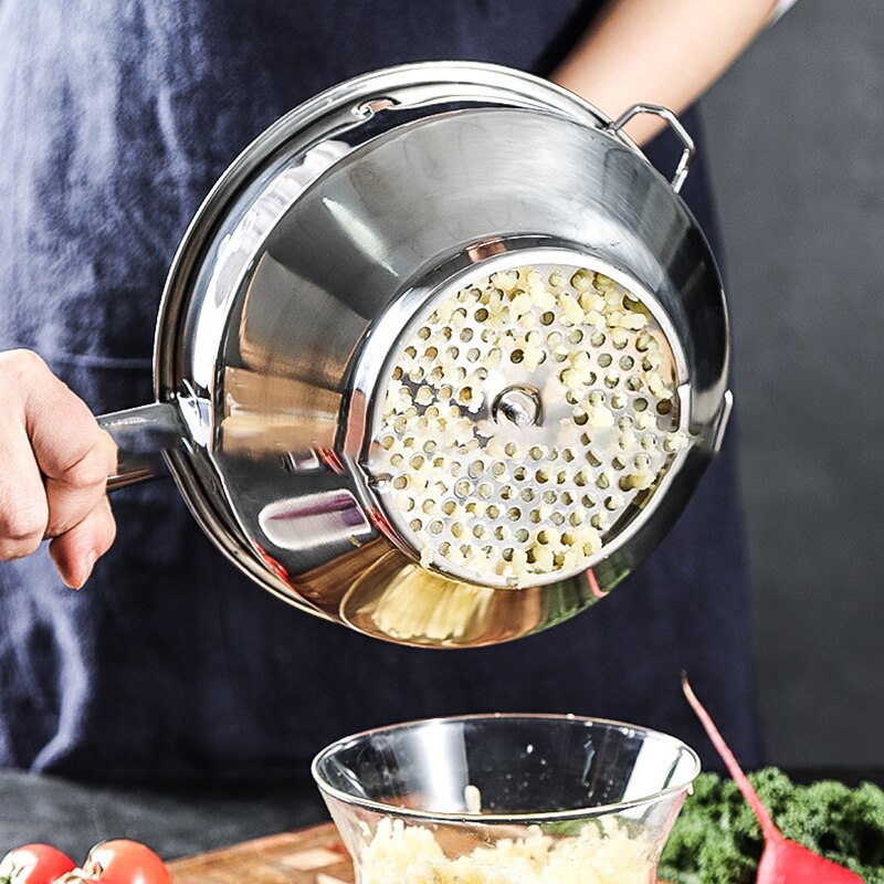 Aardappel Pompoen Stamper Rvs Groente Fruit Puree Drukken Tool Molen Voedsel Maischen Keuken Accessoires