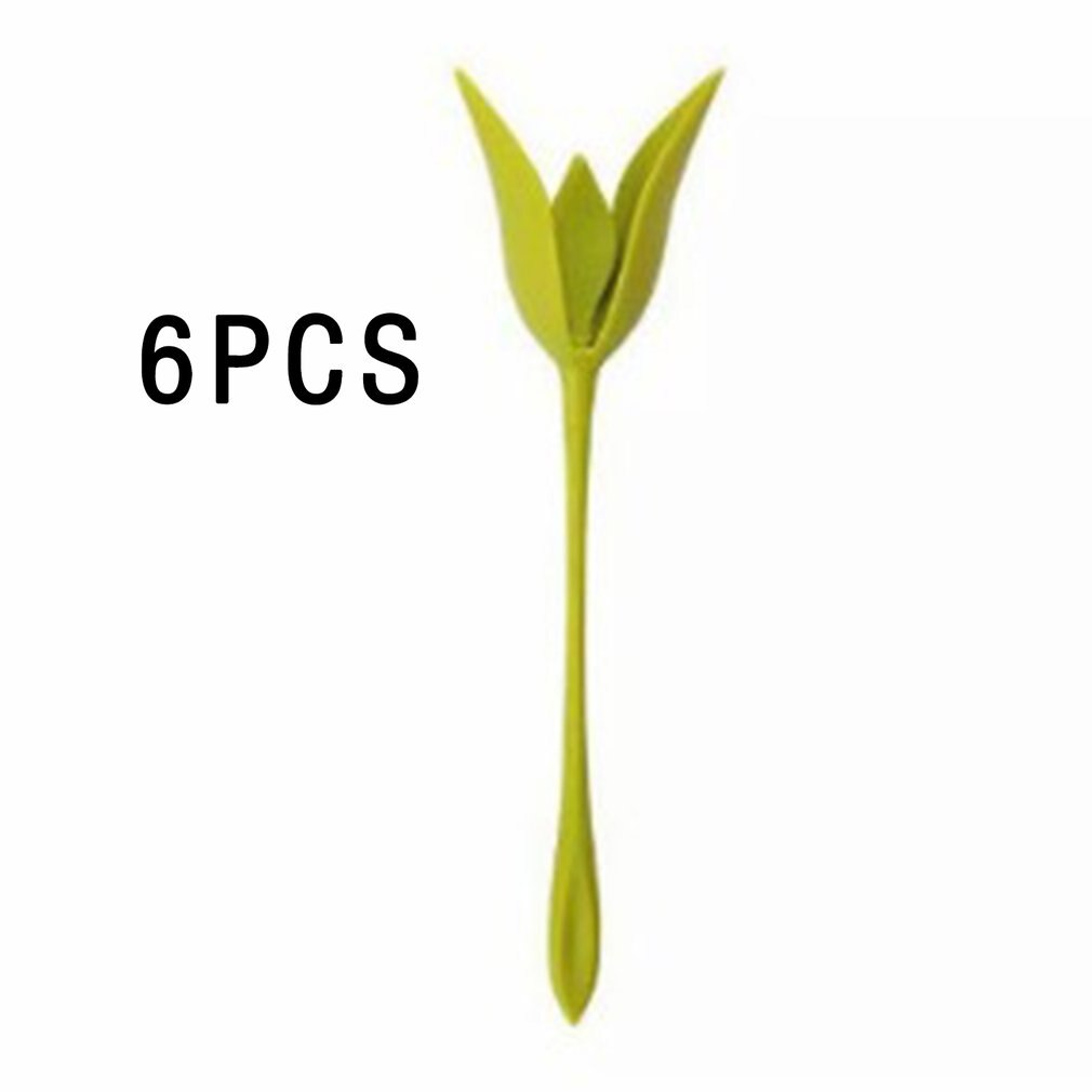 Rose Flower Tissue Holder DIY Napkin Holder Flower Tissue Holder Swing Plate Household Gathering Paper Towel Holder: 6 pcs