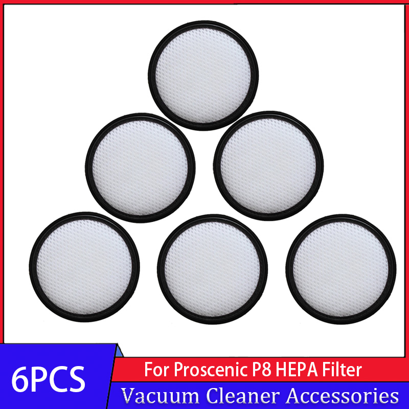 Für Proscenic P8 Staubsauger TeileFilter Reinigung Ersatz Hepa Filter: dunkel khaki