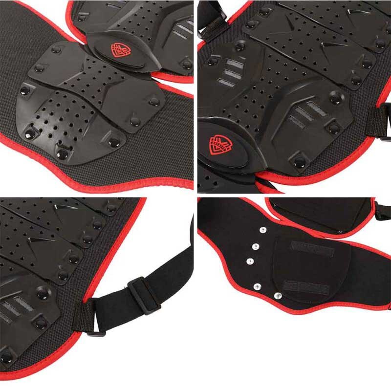 Motorcycle Detachable Armor Vest Cycling Protection Ski Body Armor Vest Protective Body Spine Armor Vests