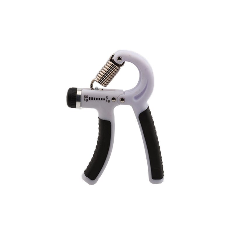 Ejercitador pesado de agarre de mano para Fitness, accesorio de entrenamiento de recuperación, agarre para los dedos, rehabilitación muscular, 5-60kg: Plata