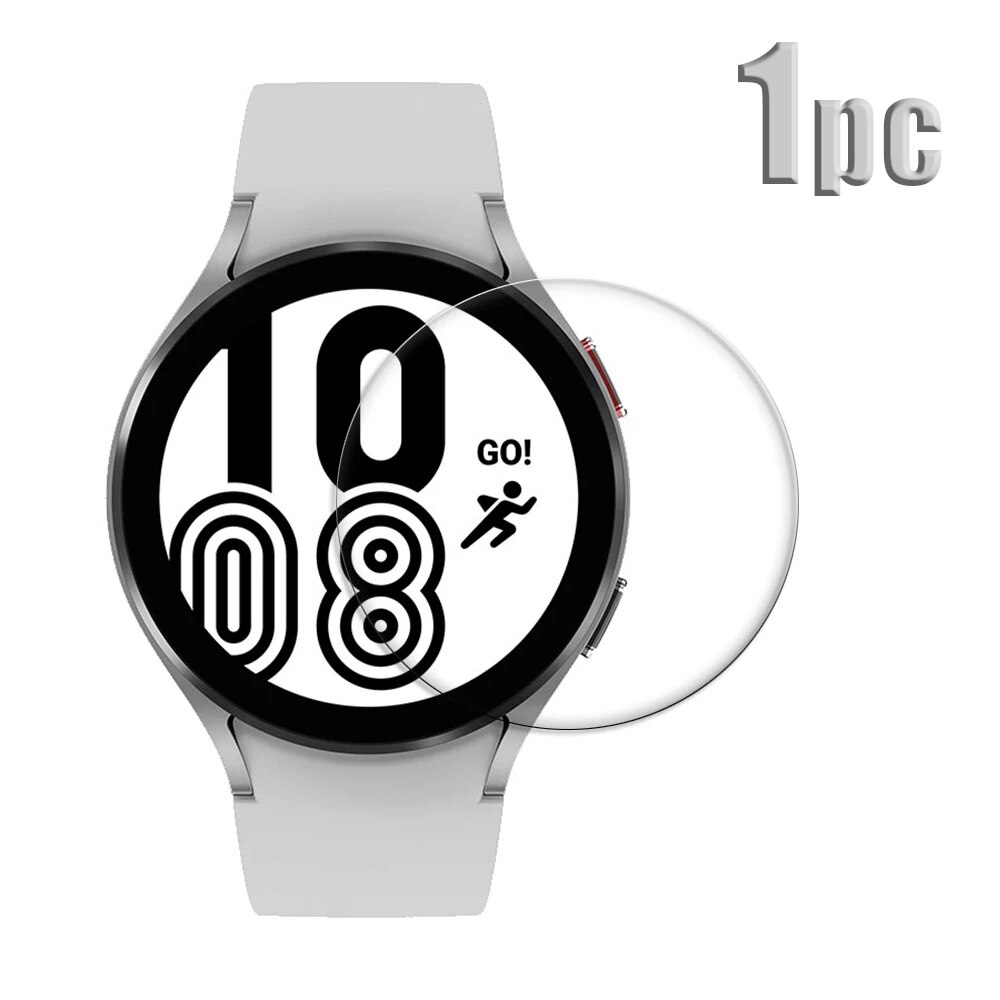 Protecteur d'écran, 1 à 4 pièces, en verre trempé 9H, pour Samsung Galaxy Watch 4 40/44mm, Classic 42/46mm, protection Anti-rayure: 1 / Watch 4 Classic-46mm