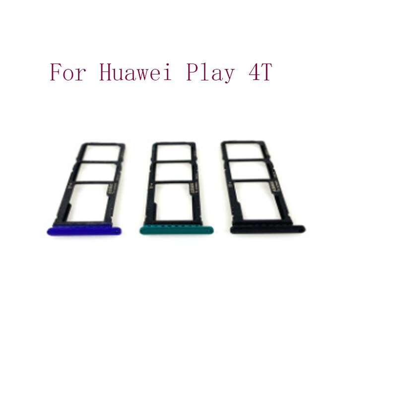 Supporto per Slot per schede Sim per Honor Play 4T scheda di memoria SD adattatore per riparazione sostituzione pezzi di ricambio per Huawei Y8P 2020