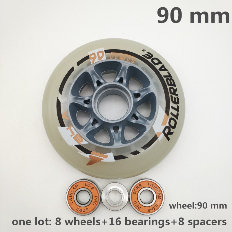 speed wheel 90 mm 85 A 84 A black bearing abec-9: 90mm ILQ-9