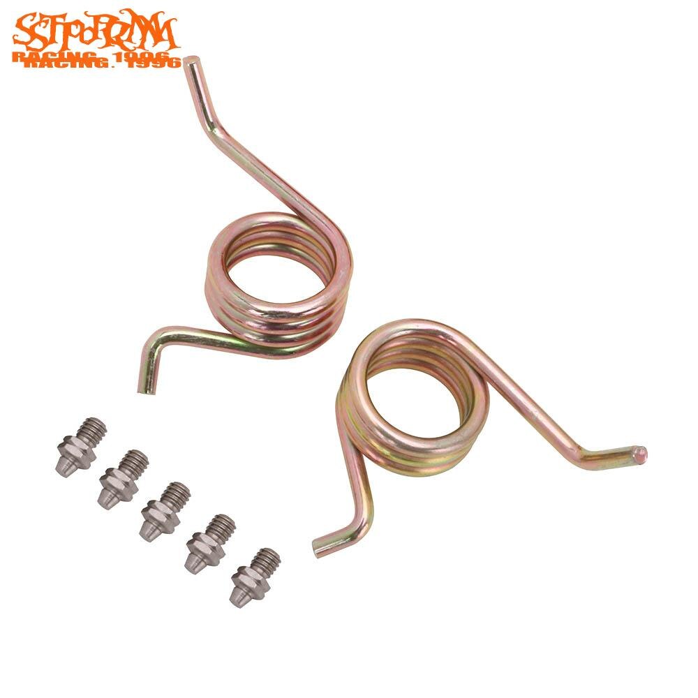 Pedais footrest para motocross, peças de pedais para suzuki rmz250 2010-2019 rmz450 2008-2019 rmz 250 450 off-apoio de pé para motocicleta de estrada