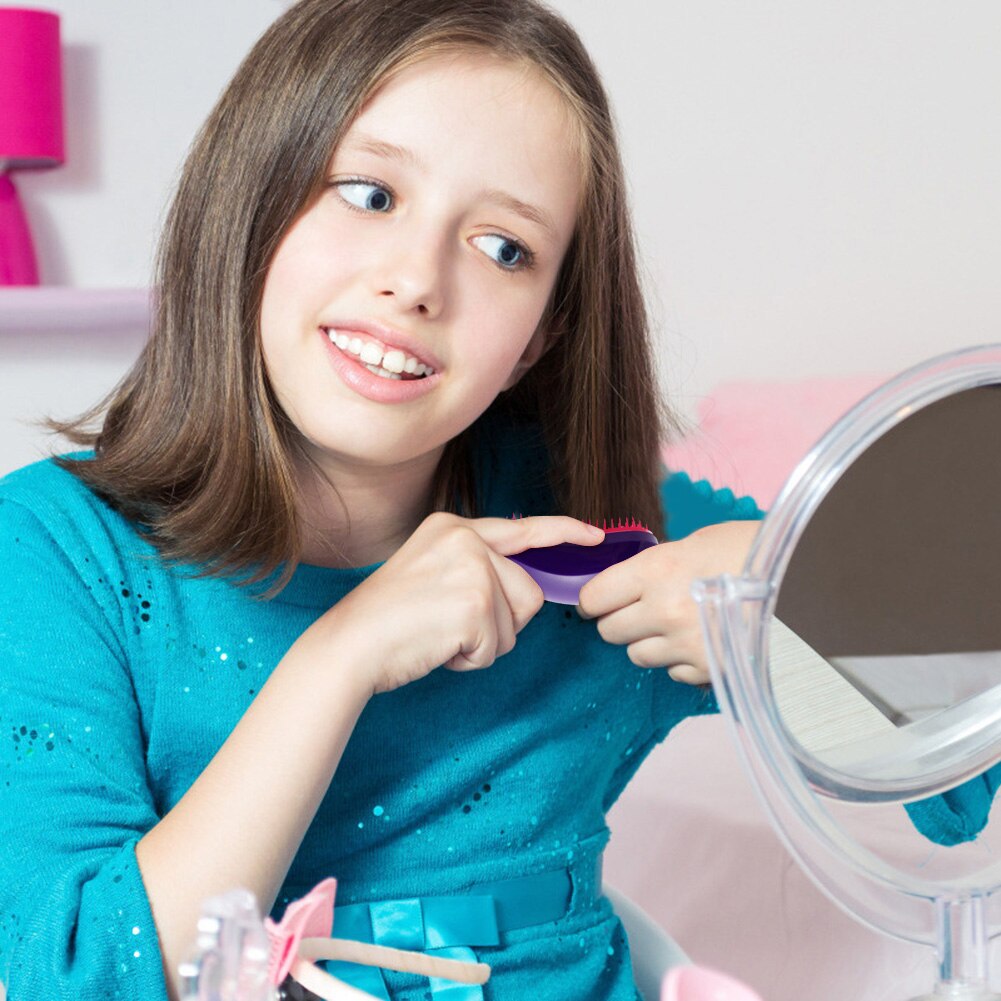 Muis Vorm Kam Detangling Anti-Knoop Massage Haar Kam Anti Statische Borstel Haircare De Hoofdhuid Hair Styling Tool Als