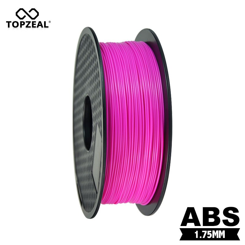 TOPZEAL Perzik Kleur ABS Gloeidraad 1.75mm 1KG Plastic Filament 3D Printing Natuurlijke Grondstof Filament