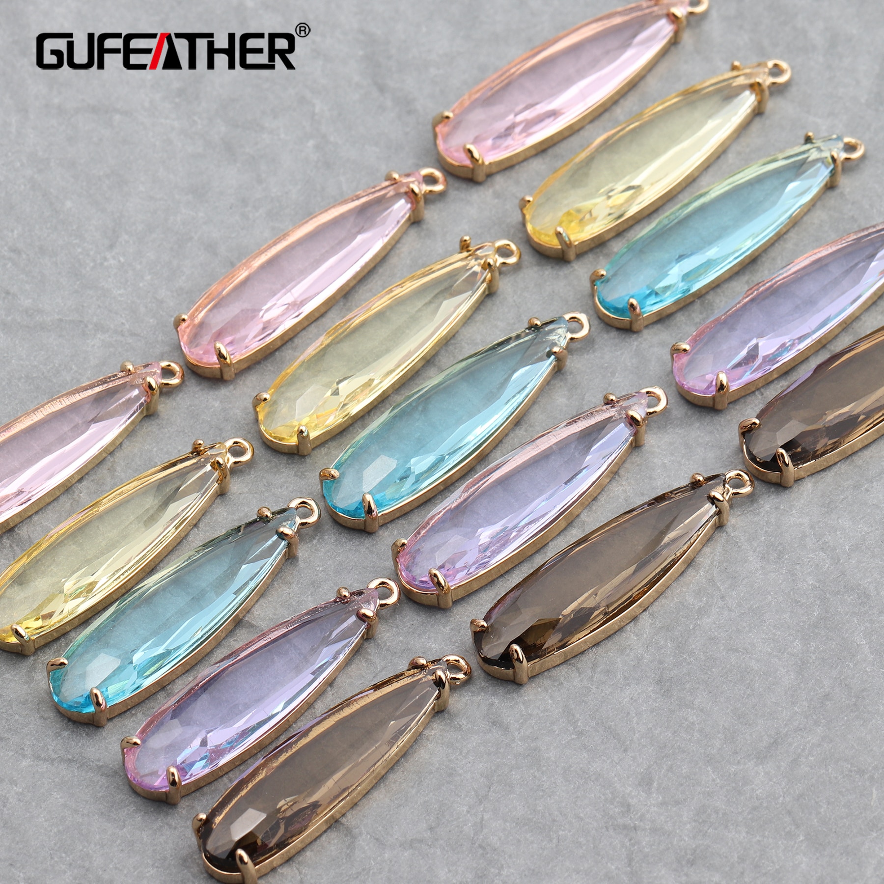 GUFEATHER M628,jewelry accessories,hand made,diy glass pendant,jump ring,jewelry findings,jewelry making,diy earring,10pcs/lot