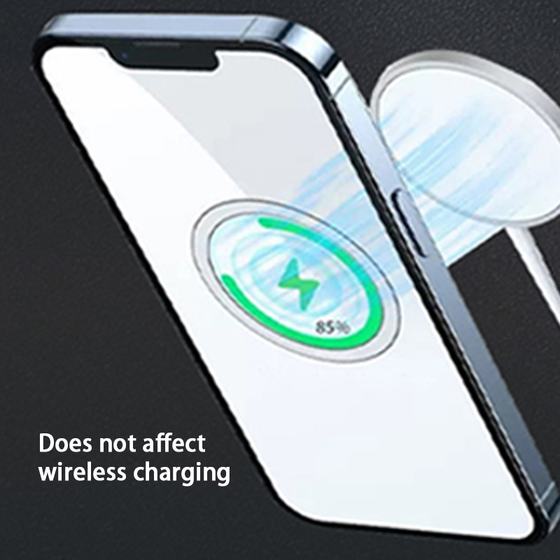 Liquid Silicon Magnetic Ring For Magsafe Universal Metal Sticker Support Wireless Charger Iron Plate Sheet for Magnet Car Holder
