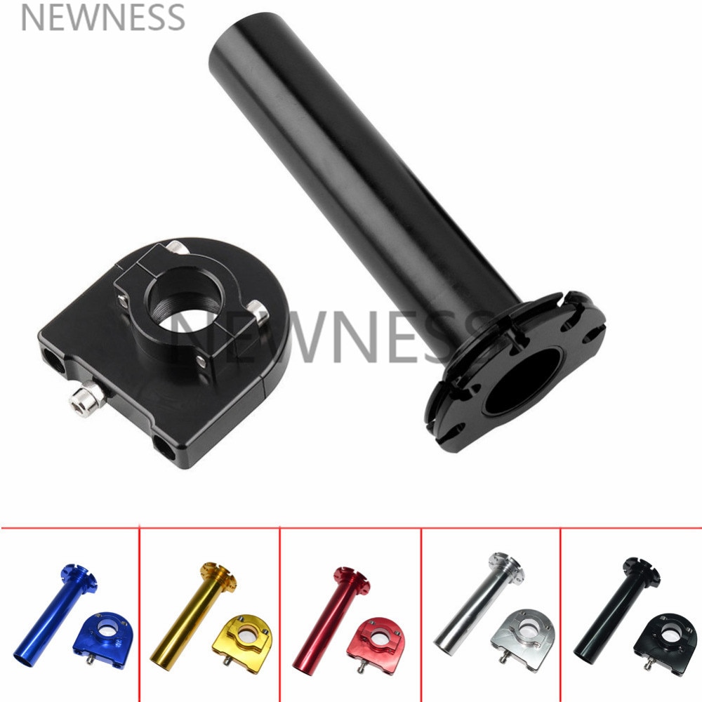 Universal 22Mm 7/8 "Aluminium Gaspedaal Throttle Twist Grips Handlebar Motorcycle Scooter Bike Cafe Racer Stuur Grips