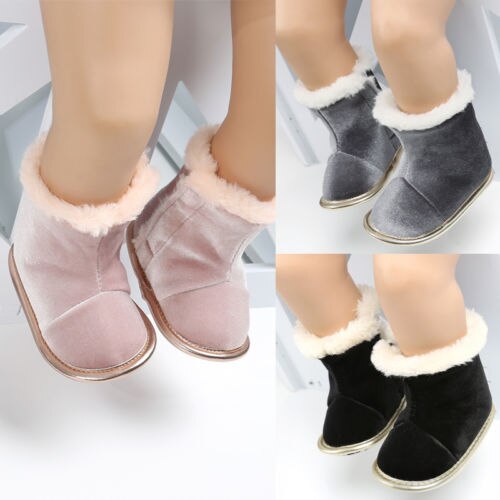 Neue Winter Warme Baby Schuhe Stiefel Mädchen Jungen Schnee Booties Gleitschutz freundlicher Flache Krippe Schuhe Baby mädchen stiefel