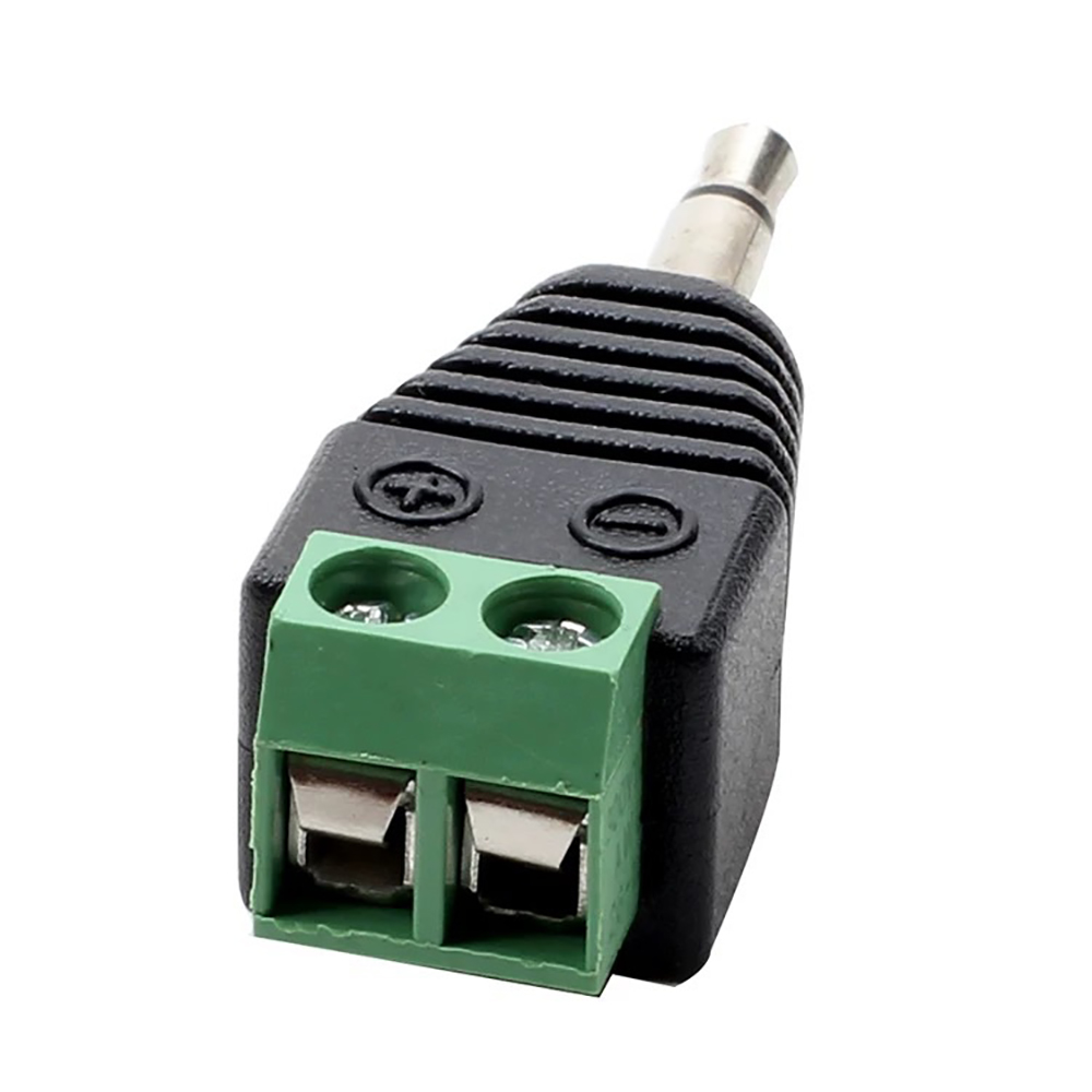 1 Stuks 3.5Mm 6.3Mm Jack Connector Stereo Adapter 3.5Mm Audio Mono Kanaal Plug Naar Schroefaansluiting Audio Mono Kanaal Stekker