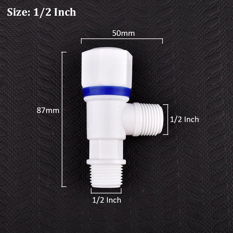 1/2 3/4 Zoll Universal- Schnittstelle Wasserhahn PVC Außengewinde Wasserhahn Ventil, Aquarium Wasserhahn Adapter Entwässerung Wasserhahn Aquarium Ventil Armaturen: Orange