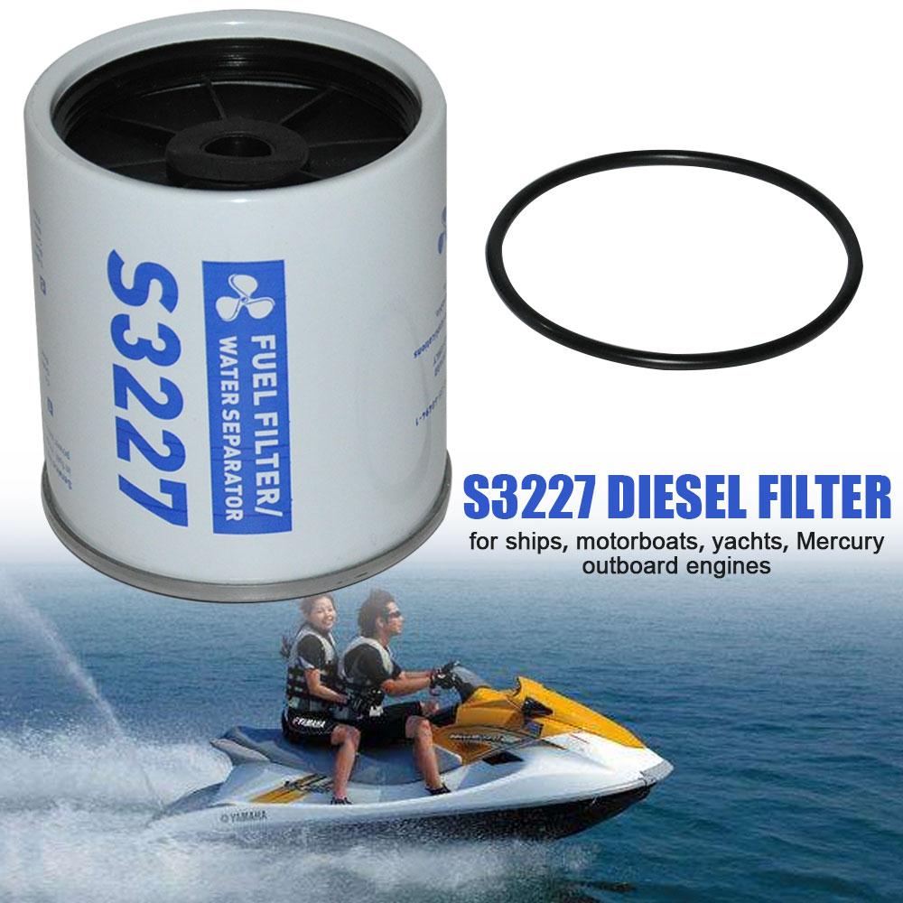 Vehemo S3227 Brandstoffilter Waterafscheider Speedboot Motor Deel Voor Aparte Diesel Filter Filtraat