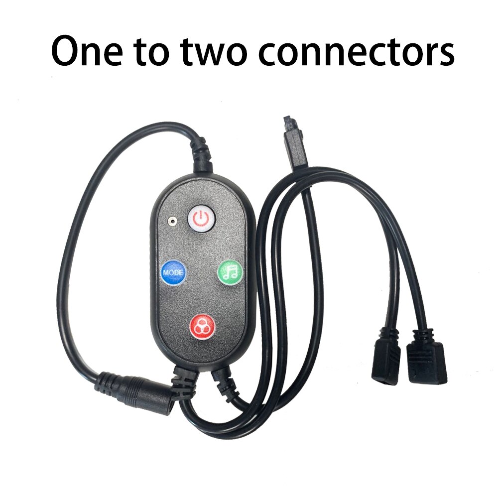 DC 12V RGB LED strip mini controller dimmer Bluetooth 40 key remote control Led Controller for 5050 Led Strips room lights decor