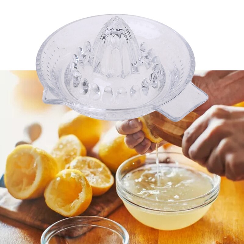 Glass Manual Juicer Citrus Fruit Juicer Kitchen Orange Lime Lemon Squeezer Fruit Press Juice Machine Fruit Extractor