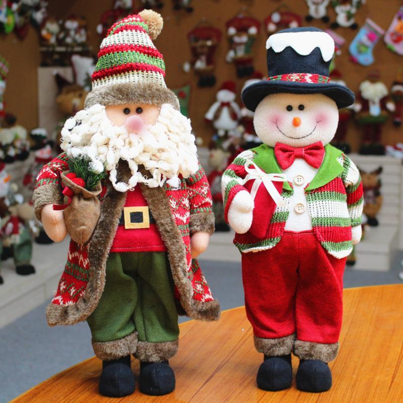 45cm Santa Claus Doll Christmas Ornaments And Crafts Christmas Tree Decoration Christmas Christmas Supplies