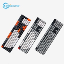 Top Gedruckt OEM PBT Keycap Für Mechanische Tastatur 108 Schlüssel Vollen Satz Dolch Verdicken Tastenkappen Schlüssel Für Blau/Rot/braun/Schwarz Schalter