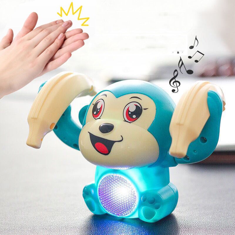 Educational Toys Talking Moving Voice Control Tipping Monkey Toys for Baby Boys Girls