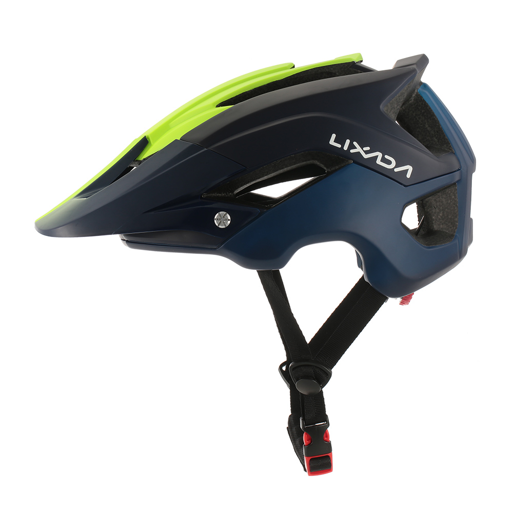 Lixada Fahrrad Helm Ultra-leichte 13 Lüftungsschlitze Mountainbike Radfahren Helm Sport Sicherheit Schutzhelm: Blau Gelb