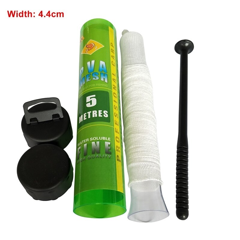 Filet avec mailles étroites,réseau soluble en PVA, recharge pour stocker et protéger les appâts de pêche, directe, 5 m,: Style1 4.4cmX5m