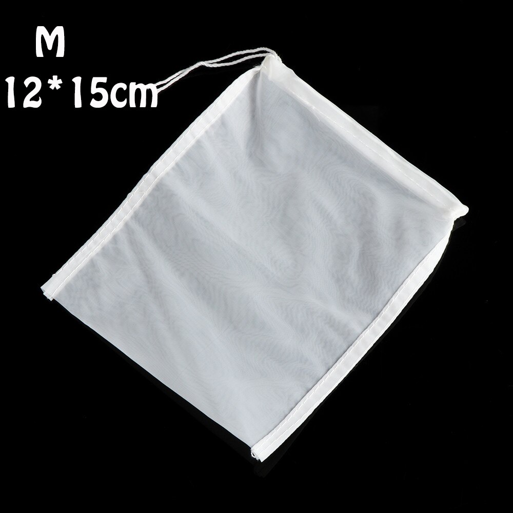 1pc fina nylonnät siktar silar mat special mutter mjölkpåse kaffe filter ostduk vin sil matlagning durkslag accesso: M