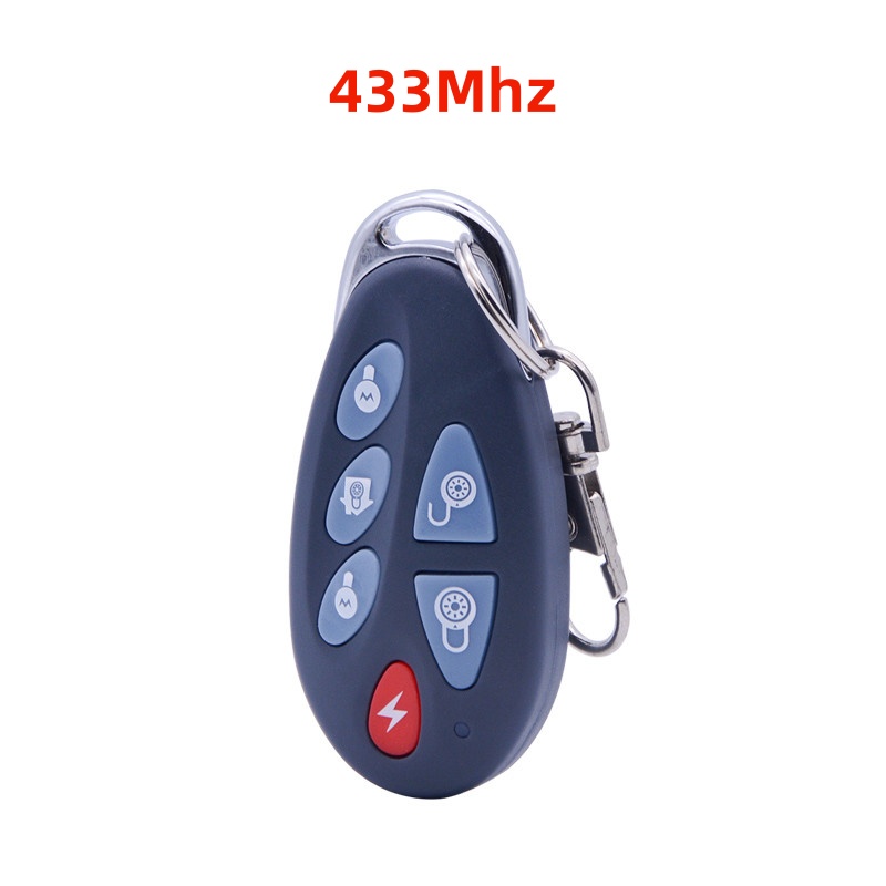 Meian PB-403R bras sans fil désarmer télécommande 6 boutons clés télécommande qui peut contrôler l'interrupteur d'alimentation: Gris foncé