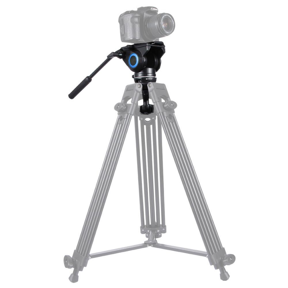 75mm Alloy Camera Tripod Rail Slide Hydraulic Base Photography Equipment