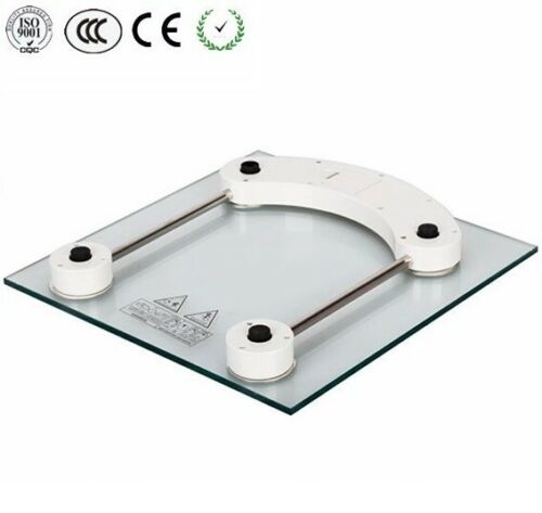 BASCULA PESO DE BAÑO DIGITAL 180 KG PRECISIÓN CRISTAL VIDRIO TEMPLADO QF-2003B