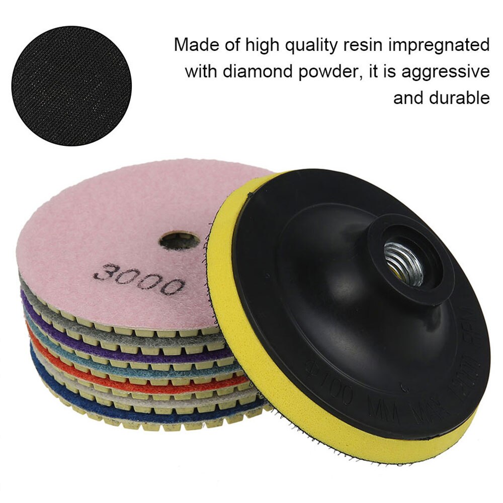 Adam's – Set Di 4 Tamponi Per Lucidatura Auto Da 5,5'' – Kit Con Microfibra E Schiuma Per Correzione E Finitura - 4