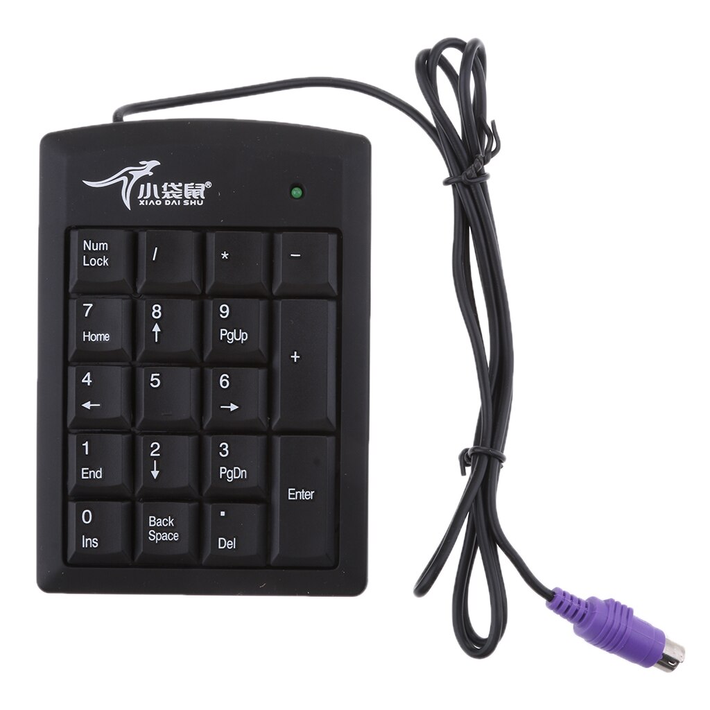 PS2 Ports Numeric Keypad Number Pad Numpad 18Key For Bank /Supermarket