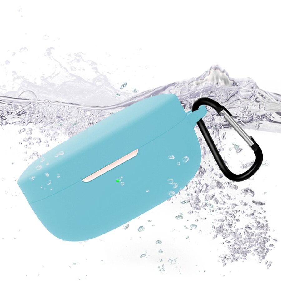 Para redmi airdots 3 caso do fone de ouvido capa protetora silicone bolsa escudo para xiaomi redmi airdots 3 tws bluetooth fone de ouvido caso