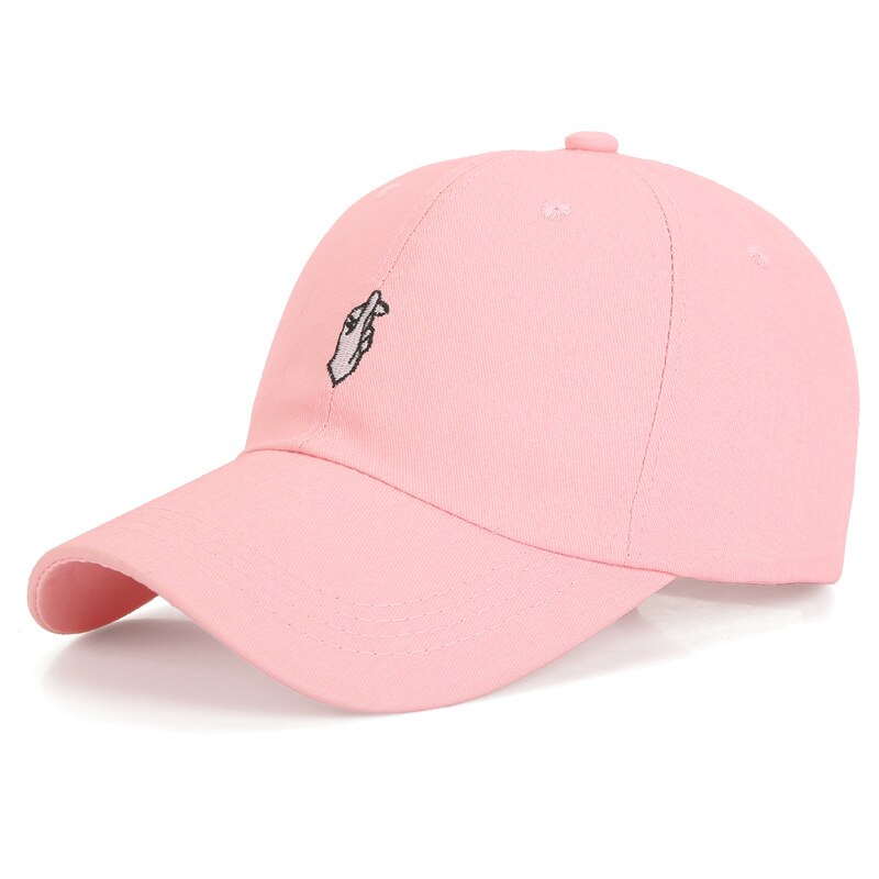 Unisex Baseball Cap Voor Vrouwen Mannen Casual Snapback Hoed Jongens Meisjes Hiphop Hoed Zomer Vizieren Cap Outdoor Sport Vader hoeden: Pink