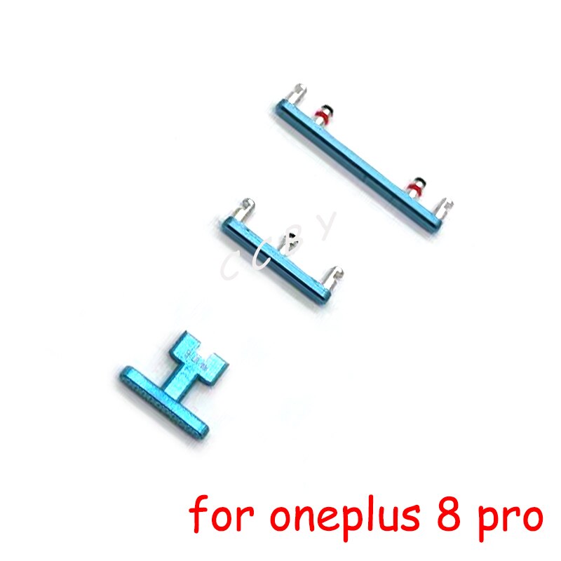 1Set For Oneplus 6 7 8 Pro 7T Power Button ON OFF + Volume Up Down Side Button Key