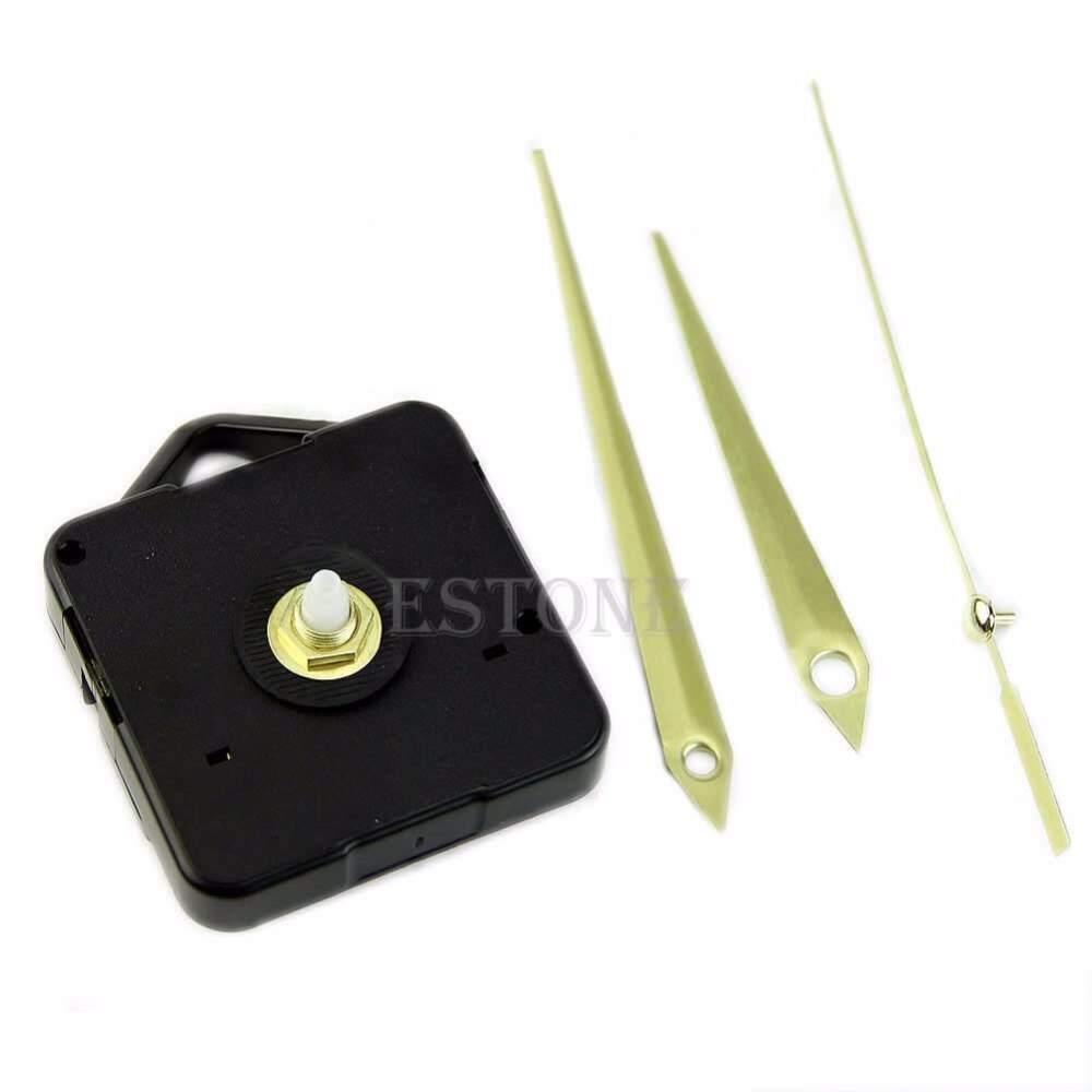 Quartz Clock Movement Mechanism Clock Hands DIY Repair Part Kit Long Spindle Clockwork For Clock Repair Cross Stitch-P101