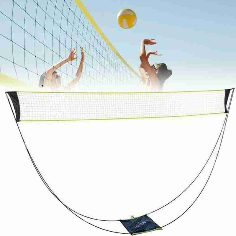 3M Badminton Netframe Volleybal Veer Netto Rack Draagbare Lichtgewicht Netten Training Vierkante Mesh Tennis Netto Vierkante Shuttle