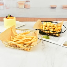 French Fries Basket Food Bucket Snack Potato Chips Barrel Container Tableware