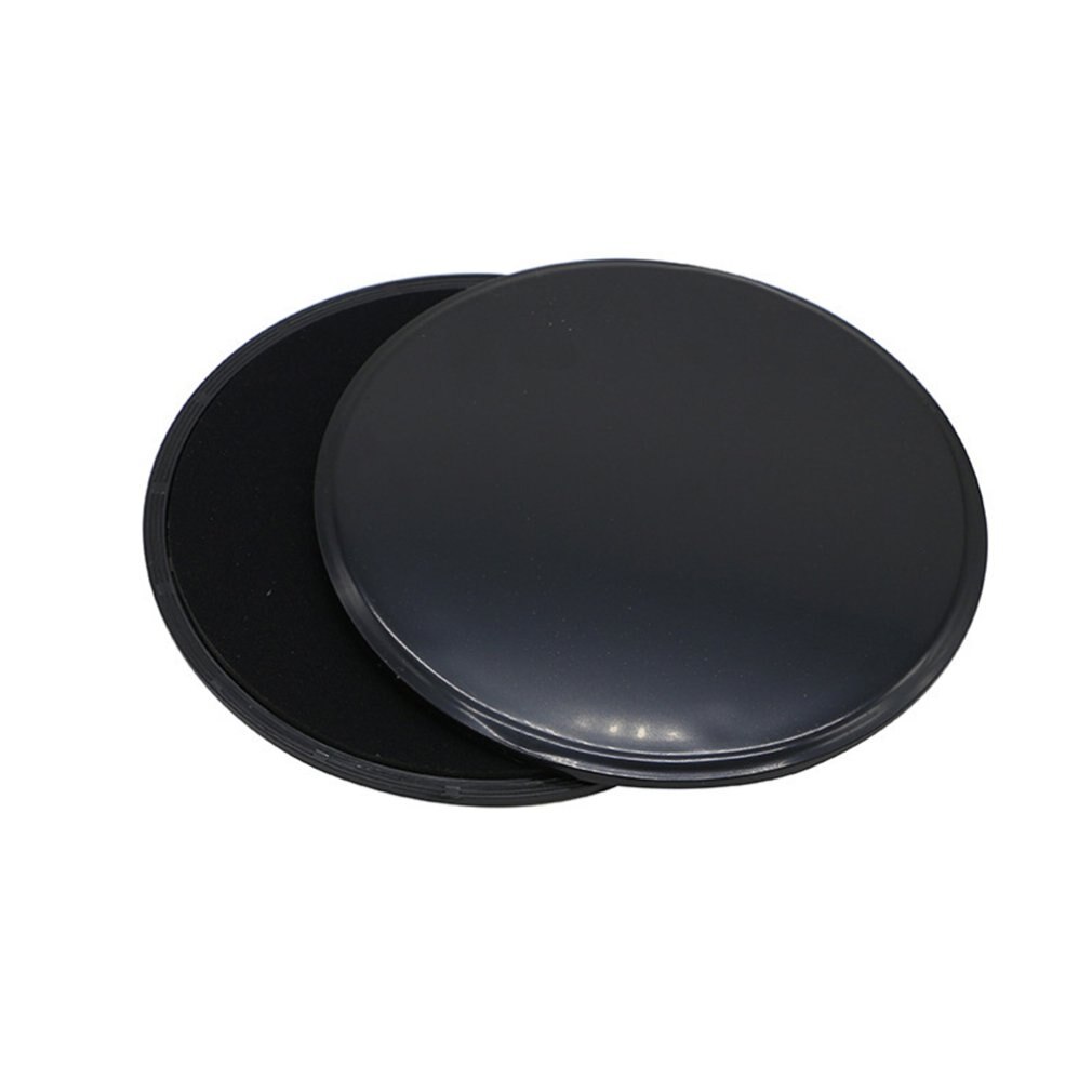 Sliding Disc Abdominal Muscle Training Limb Strength Coordination Exercise Ability Rapid Fitness Sliding Pad Yoga Sliding Disc: Black