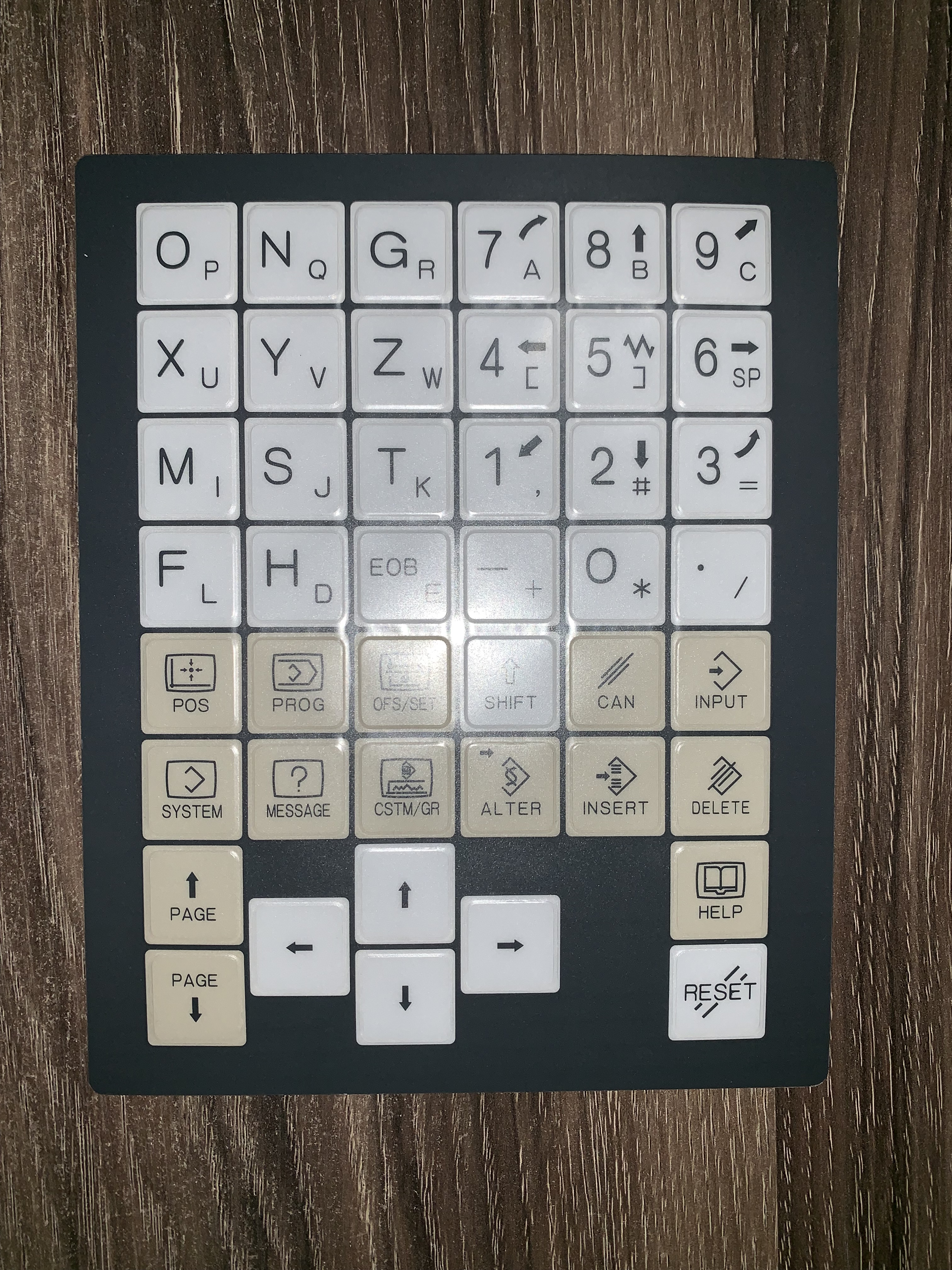 Pour le A98L-0005-0298 de film de bouton de tour/fraiseuse de FANUC