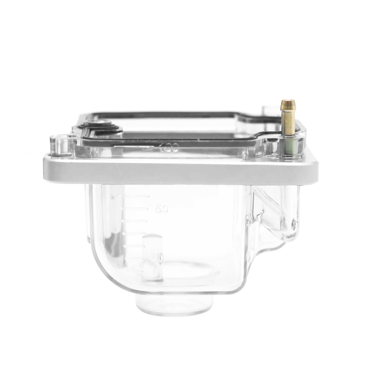 ZSDTRP-cuenco flotador de carburador PWK PZ, taza de aceite transparente con cámara Comp para PWK I/II/III PWK IV/PZ26 KSR EVO/27/30/32 carburadores: B-Clear