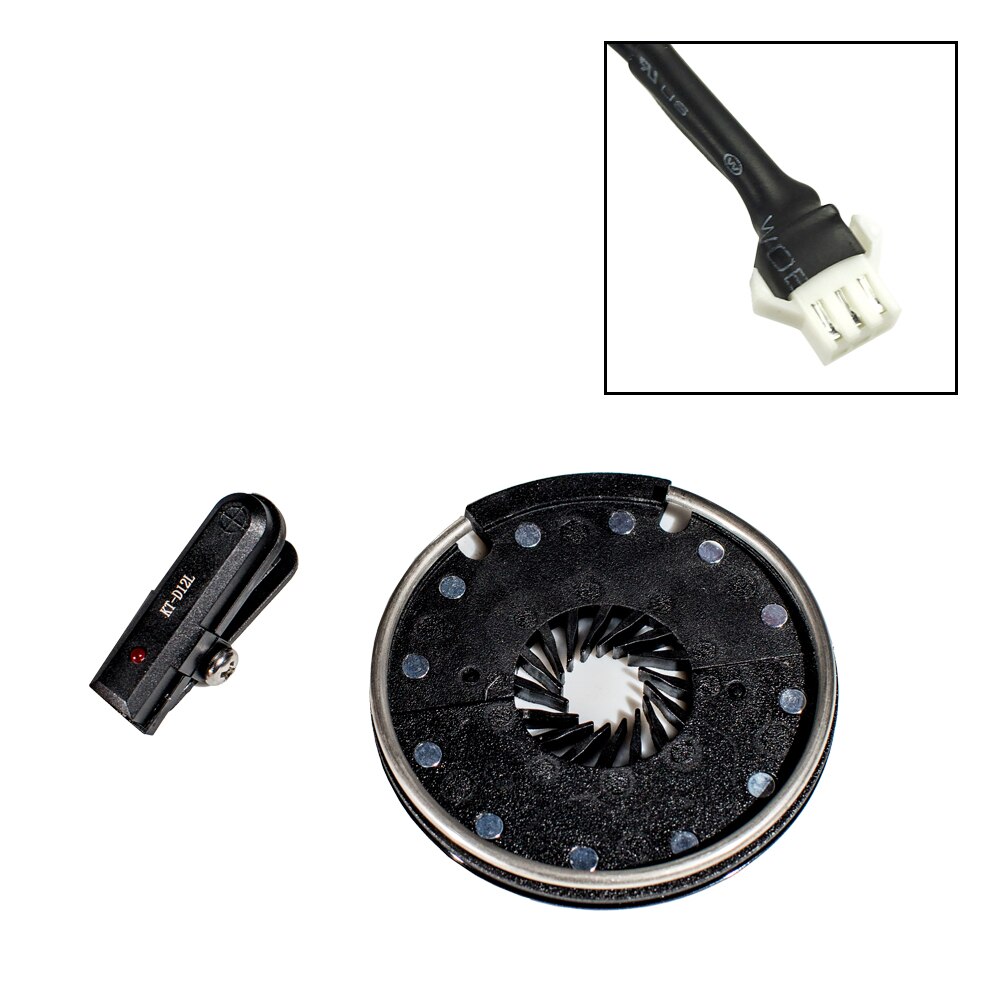 EJOYQI KT D12L PAS Sensor 12 Magnets Pedal Assist Sensor SM Waterproof Ebike PAS Sensor Electric Bicycle Accessories: SM