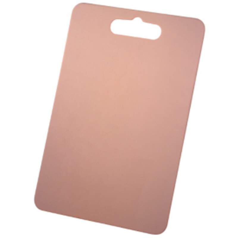 1Pc Chopping Blocks Kitchen Utensil Hangable Kitchenware Food Slice Cutting Storage Chopping Board Kitchen Supplies: Rose gold