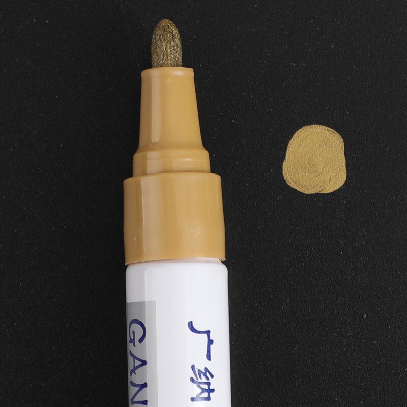 Fliesen Lücke Reparatur Farbe Stift Weiß Fliesen Refill Mörtel Stift Wasserdichte Mouldproof Füllung Agenten Wand Porzellan Bad Farbe Reiniger: Gold