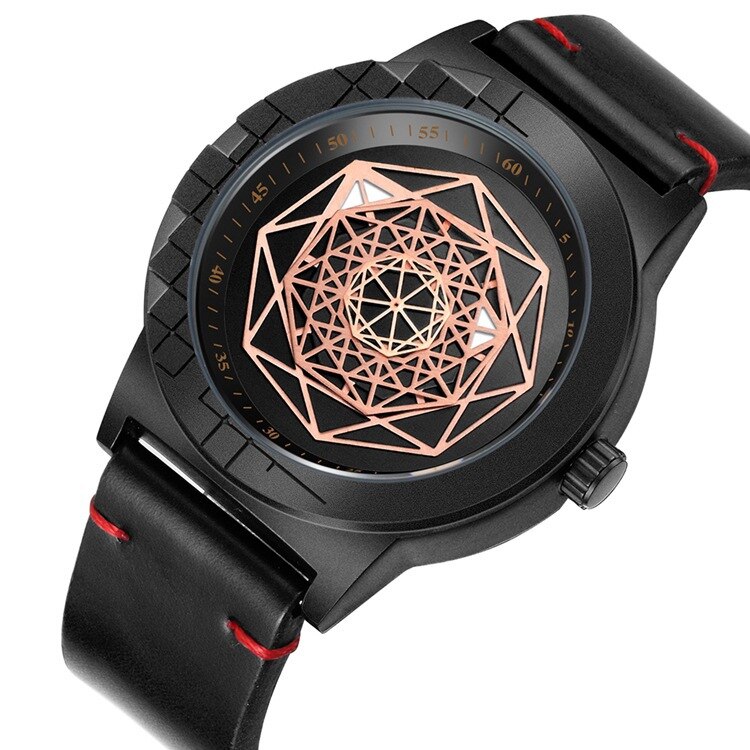 Skone/Tijd En Ruimte 9502 Mannen Quartz Horloge Japan Beweging Sport Kalender Water Heren Horloge