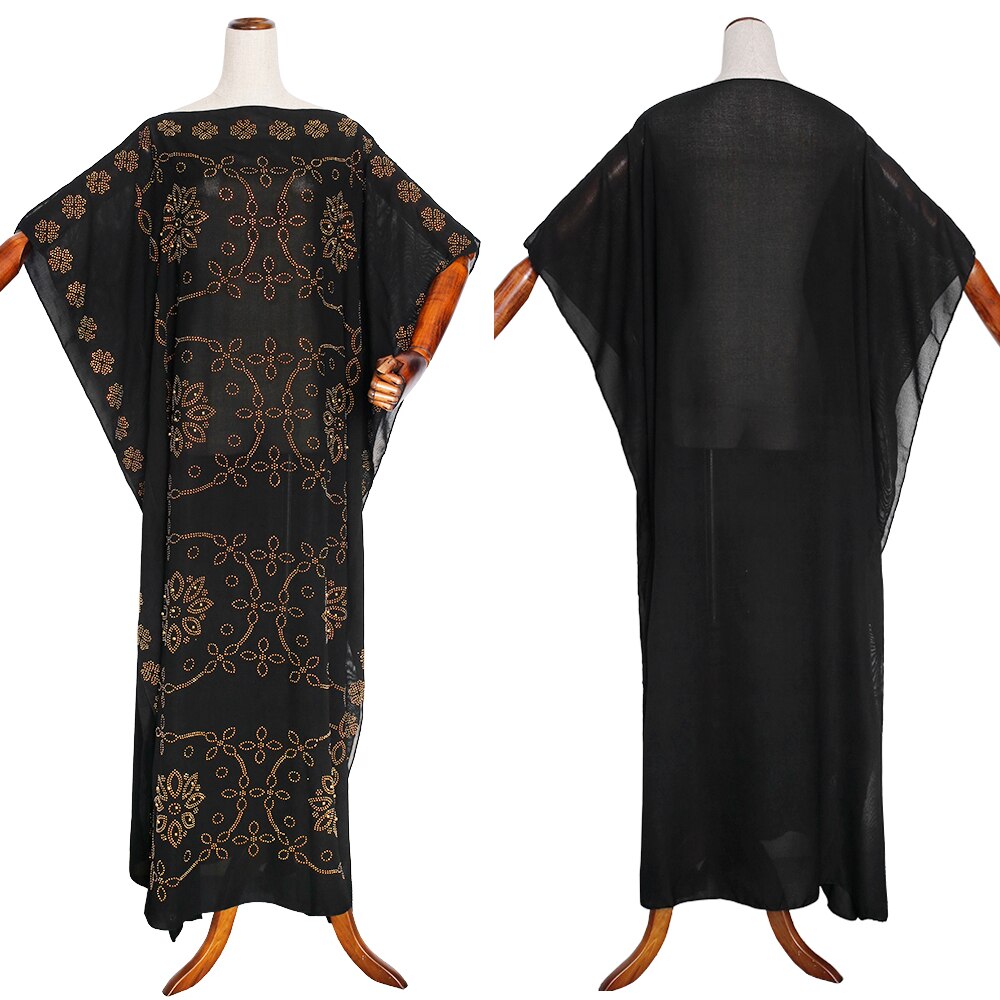 MD African Dresses For Women plus size boubou Ladies Clothing Robe Bazin Riche Femme Dashiki Ankara Long Dress A-14